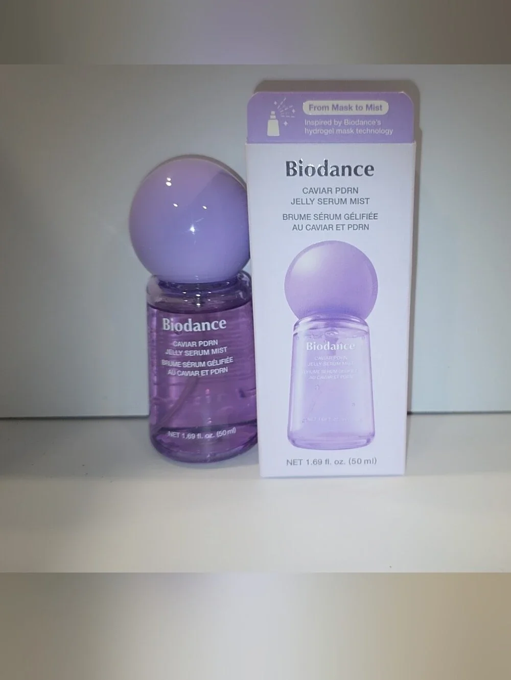 Biodance Caviar PDRN Jelly Serum Mist — Lavender